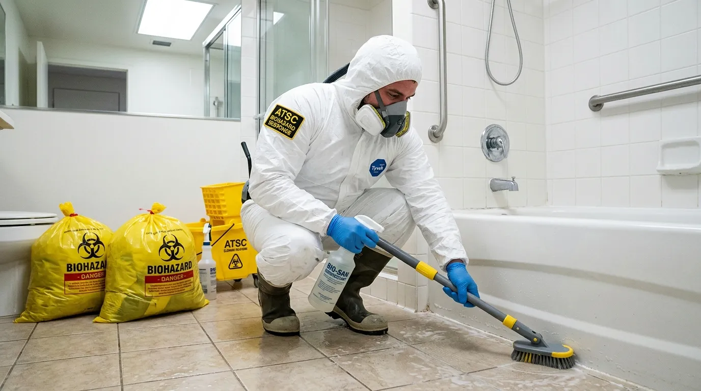 Decontamination equipment deployed for Blood Cleanup in Southwest Schuylkill